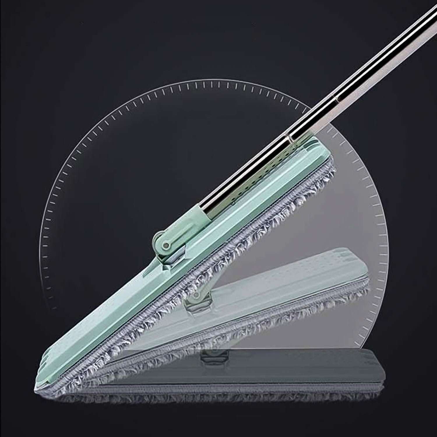 2-in-1 scratch mop, self-cleaning, and hands-free flat mop. 2-in-1 scratch mop, self-cleaning, and hands-free flat mop.